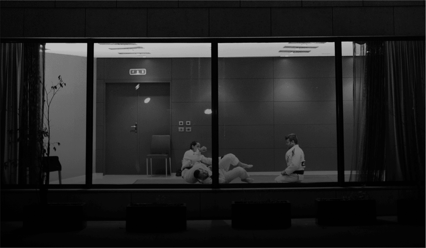 BJJLINK Kiosk App in use at front desk