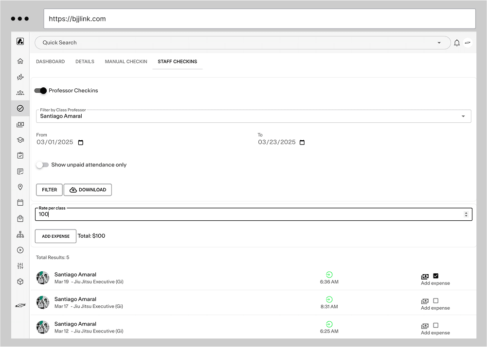 Simplify Instructor Scheduling, Payroll, and Performance Tracking screenshot 1
